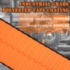 4 Pack Car Tie Down Straps for Trailers with Heavy Duty Chain Anchors 2" x 96" - 3,300 lbs Safe Working Load -Adjustable Wheel Straps with Chain Hook Anchors for Trailers.Orange