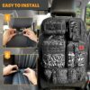 MAIKER Tactical Car Seat Back Organizer, Upgrade Tactical Vehicle Panel Organizer with 5 Detachable Molle Pouch, Universal fits for Most of Vehicle Black