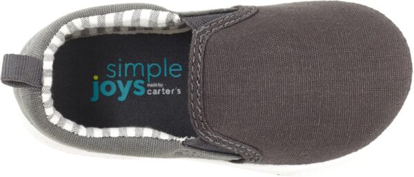 Simple Joys by Carter's Unisex Kids and Toddlers' Casual Slip-on Canvas Shoe