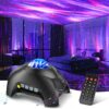 Northern Galaxy Light Aurora Projector with 33 Light Effects, Night Lights LED Star Projector for Bedroom Nebula Lamp, Remote Control, White Noises, Bluetooth Speaker for Parties