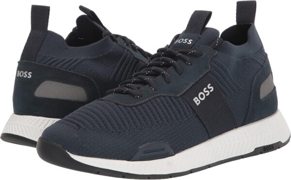 BOSS Men's Mesh Mix Running Sneakers