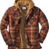 Legendary Whitetails Men's Maplewood Hooded Shirt Jacket