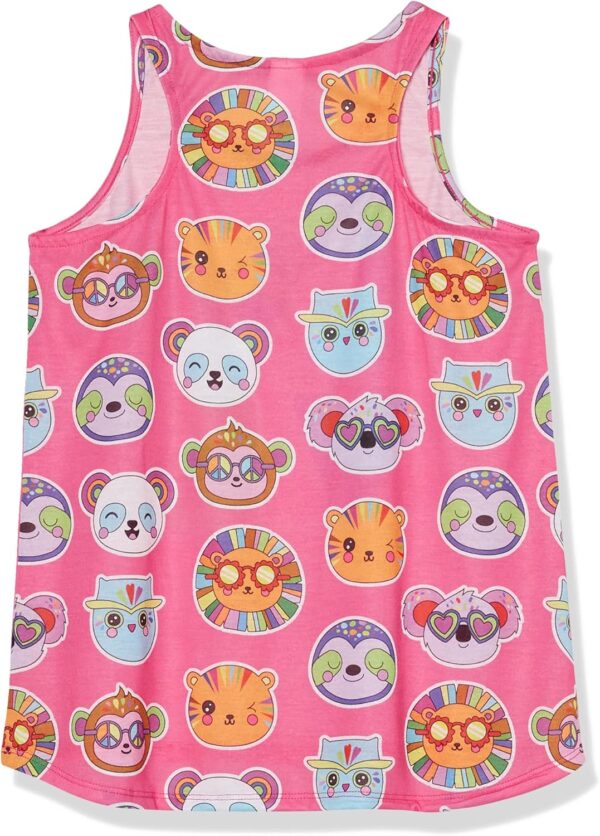 The Children's Place Girls' Sleeveless Tank Top and Short 2 Piece Pajama Set