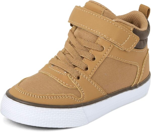 The Children's Place Baby Boys' Casual Lace Up Hi Top Sneaker