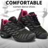 Women's Jazz Shoes Lace-up Sneakers - Breathable Shoes Air Cushion Lady Split Sole Athletic Walking Dance Shoes Platform