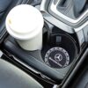 Car Cup Coaster Compatible with Mercedes Benz A-Class C-Class CLA CLS AMG GLC GLE GLS Recessed Silicone Cup Holder Coaster Interior Accessories 2.75in 2Pieces