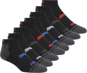 PUMA Men's 8 Pack Low Cut Socks