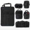 MAIKER Tactical Car Seat Back Organizer, Upgrade Tactical Vehicle Panel Organizer with 5 Detachable Molle Pouch, Universal fits for Most of Vehicle Black