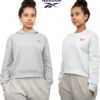 Reebok Girl's Sweatshirt Hoodies 2 Pack Sweatshirts Fashion Hoodie Crewneck Sweaters for Girls Sizes 7-16