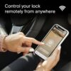 Level Lock+ (Wi-Fi) Smart Lock - World's Smallest Smart Lock Plus Apple Home Keys - Lock/Unlock from Anywhere - Level App for iOS & Android - Works with Apple Home, Alexa, Google Home (Satin Nickel)