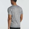 Real Essentials 5 Pack: Men’s Short Sleeve Dry Fit Active Crew Neck T Shirt - Athletic Running Gym Workout Tee Tops