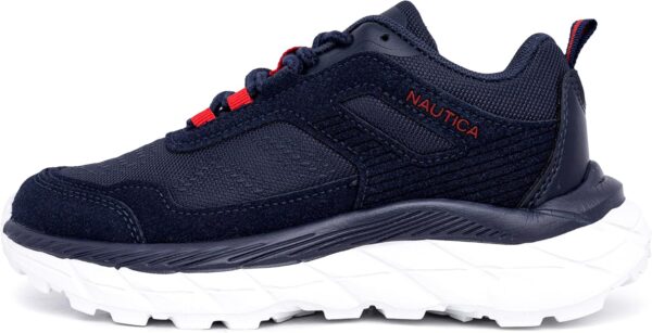 Nautica Kids Boys & Girls Athletic Sneakers - Chunky Cushion Heel Running & Hiking Shoes (Lace-Up/Bungee Slip-On) (Big Kid/Little Kid/Toddler)