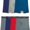 Fruit of the Loom Men's Coolzone Boxer Briefs, Moisture Wicking & Breathable, Assorted Color Multipacks