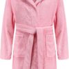 Boys Girls Bathrobe Soft Towel Hooded Robe Terry cloth Turkish Cotton Bathrobe