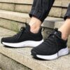 Feethit Mens Non Slip Walking Sneakers Lightweight Breathable Slip on Running Shoes Athletic Gym Tennis Shoes for Men