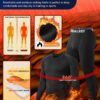 TELALEO 2 Set Mens Thermal Underwear Fleece Lined Long Johns 4 Pcs Base Layer Shirts Pant for Cold Winter Weather