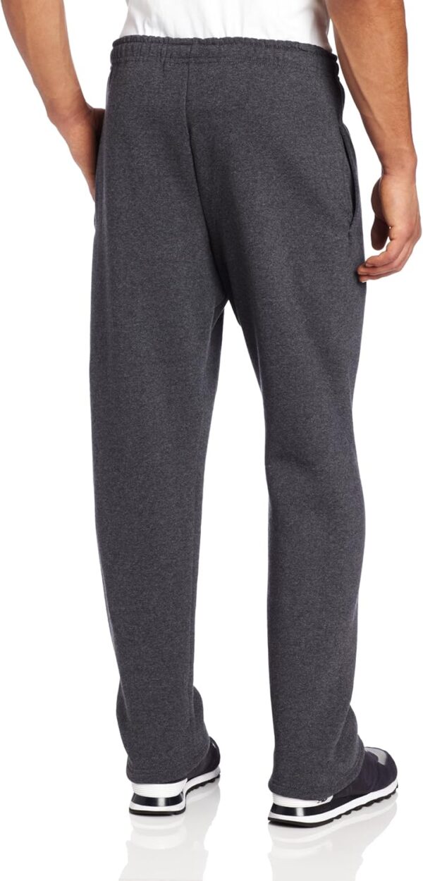 Russell Athletic Men's Dri Power Fleece Open Bottom Sweatpants with Pockets, Relaxed Fit, Moisture Wicking