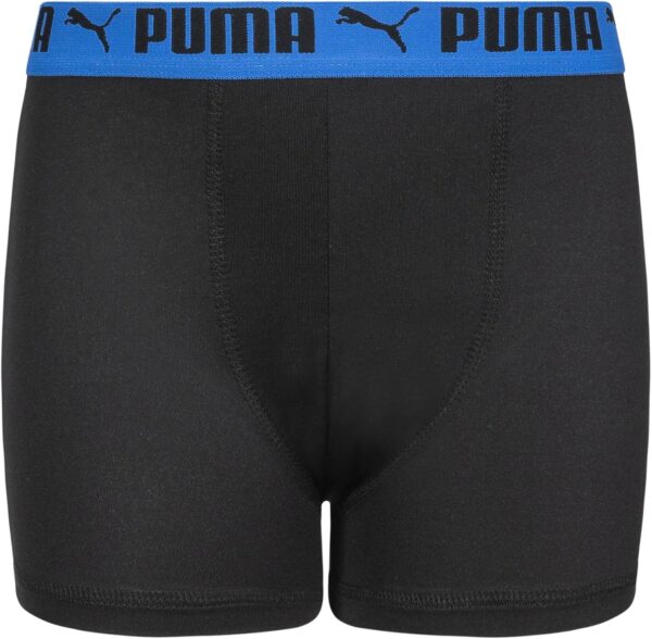 PUMA Boys' 5 Pack Performance Boxer Briefs