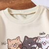 SOLY HUX Girl's Cute Graphic Crew Neck Sweatshirt Long Sleeve Pullover Tops T Shirt