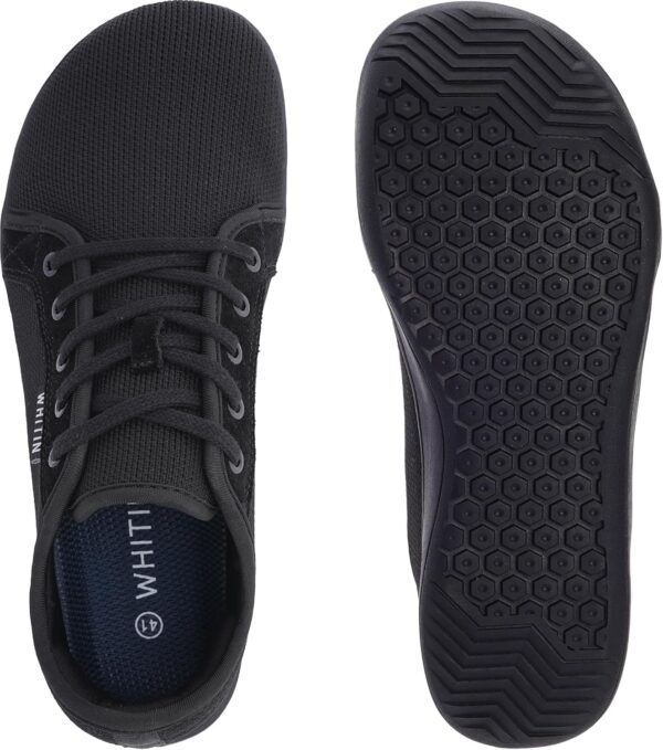 WHITIN Men's Wide Minimalist Barefoot Sneakers | Zero Drop Sole | Optimal Relaxation