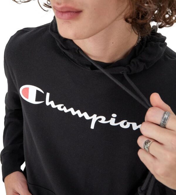 Champion Men's Hoodie, Midweight T-shirt Hoodie, Soft and Comfortable T-shirt Hoodie for Men