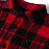 The Children's Place Baby Boys' and Toddler Long Sleeve Plaid Flannel Button Up Shirt