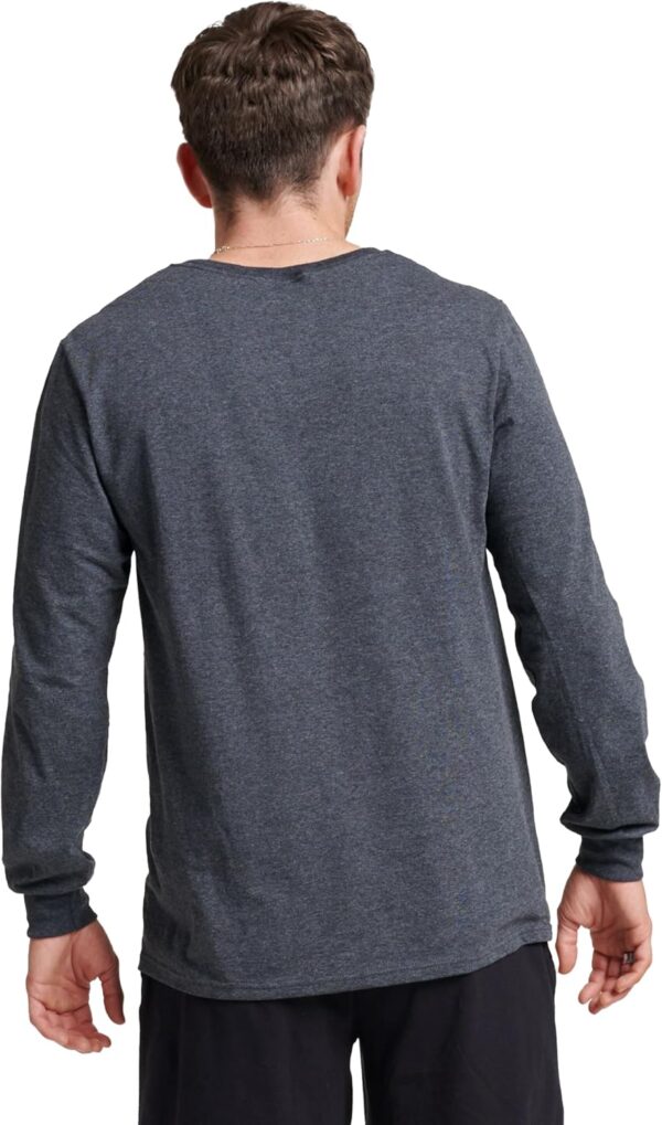 Russell Athletic Men's Dri-Power Long Sleeve Tees, Moisture Wicking, Odor Protection, UPF 30+