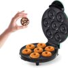 DASH Mini Donut Maker Machine for Kid-Friendly Breakfast, Snacks, Desserts & More with Non-stick Surface, Makes 7 Doughnuts - Aqua