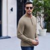 COOFANDY Men's Henley T-Shirt Long Sleeve Casual Lightweight Pullover Shirts Soft Stretch Basic Tees Fall Tops