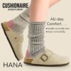 CUSHIONAIRE Hana Slip-On Buckle Clog with Cork Footbed +Memory Foam, Wide Widths Available