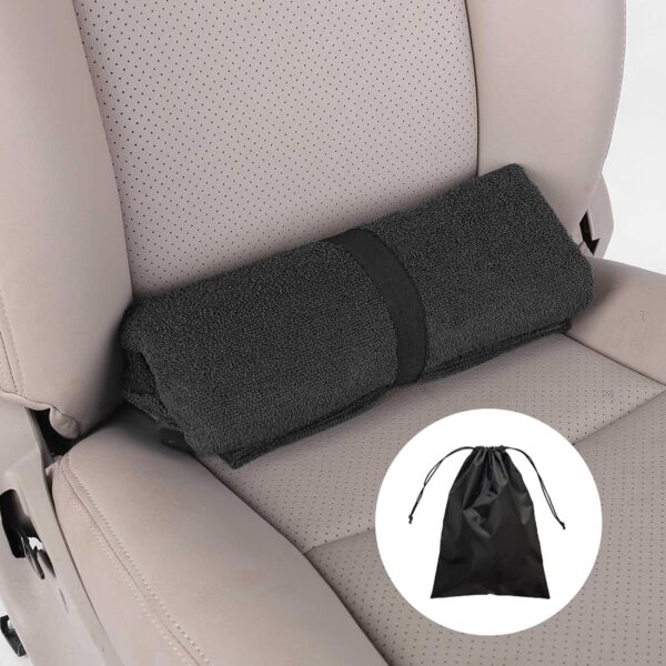 Leader Accessories Black Waterproof Sweat Towel Seat Cover Universal Non-Slip for Car Truck SUV Seat for Dog & Kid Workout Outdoor OR Sport Activities