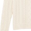 Amazon Essentials Men's Long-Sleeve 100% Cotton Fisherman Cable Crewneck Sweater