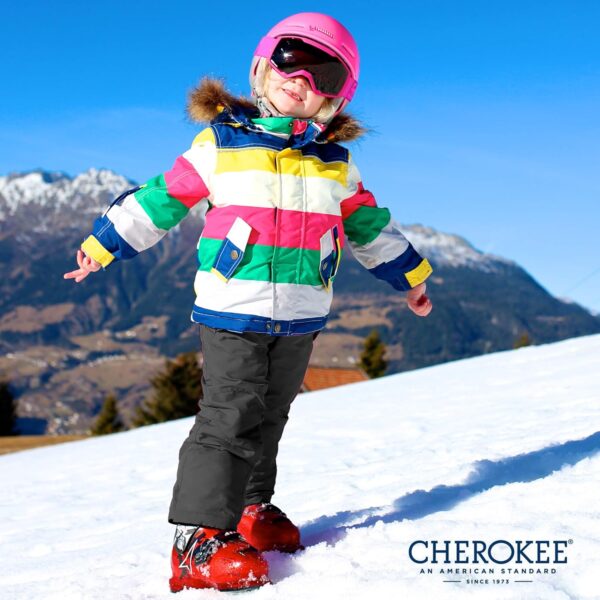 Cherokee Kids' Snow Pants - Boys and Girls Insulated Heavyweight Water-Resistant Ski Pants (4-18)