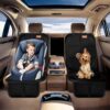 Car Seat Protector, 2Pack Seat Protector Protect Child Seats with Thickest Padding and Non-Slip Backing Mesh Pockets for Baby and Pet,Sedan SUV Truck (Black)