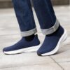 Bruno Marc Men's Hands Free Slip-on Loafers Comfortable Walking Shoes Breathable Knit Casual Sneakers