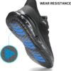 Non Slip Work Shoes for Men Waterproof Slip On Sneakers Comfortable Restaurant Kitchen Chef Slip Resistant Walking Shoes Hands Free Slip in Sneaker Men Footwear