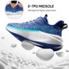 Women's Running Walking Tennis Shoes Comfortable Non-Slip FlyLife Breathable Athletic Workout Gym Cross Trainer Sports Sneakers