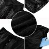 LecGee Men Summer Casual Short Sets Lace Short Sleeve Button Down Shirt Elastic Waist Shorts 2 Piece Outfits Tracksuit