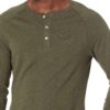 Amazon Essentials Men's Slim-Fit Long-Sleeve Henley Shirt