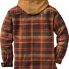 Legendary Whitetails Men's Maplewood Hooded Shirt Jacket