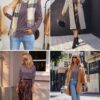 Arach&Cloz Womens Knit Sweater Long Sleeve Pullover Tops Trendy Dressy Casual Business Spring Clothes Outfit Fashion 2025