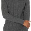 Amazon Essentials Women's Fisherman Cable Turtleneck Sweater (Available in Plus Size)