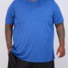 Real Essentials 3 Pack: Men’s Big & Tall Tech Stretch Long-Sleeve & Short-Sleeve Dry-Fit T-Shirt (3XT-5XT)