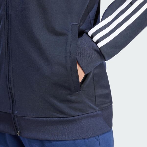 adidas Men's Essentials Warm-Up 3-Stripes Track Top