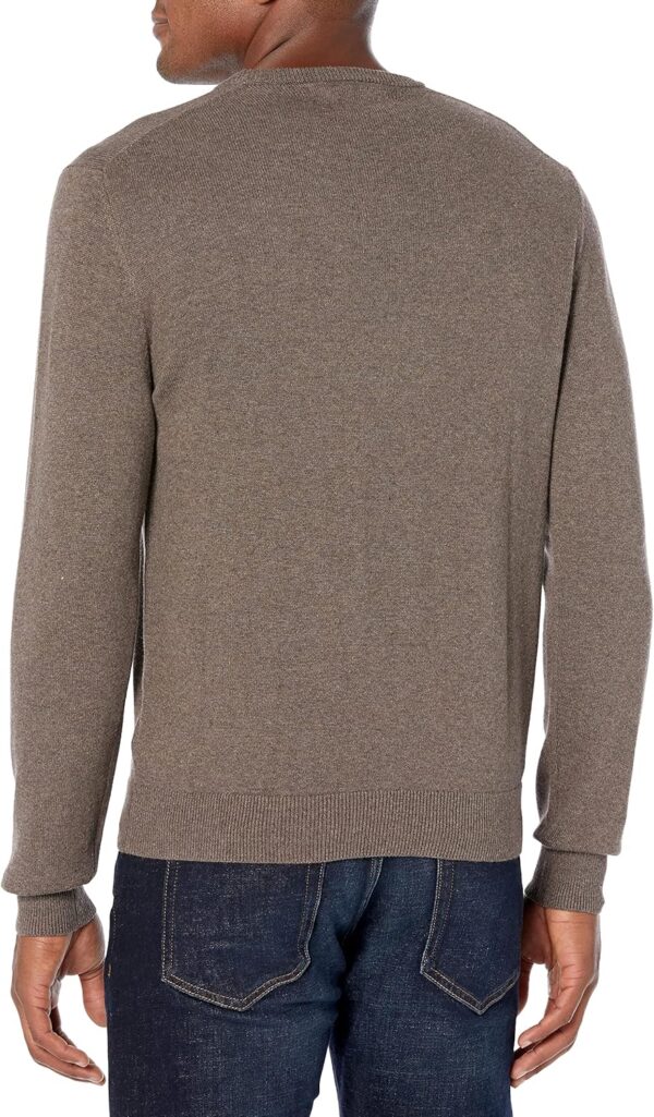 Amazon Essentials Men's Crewneck Sweater, 100% Cotton, Big & Tall Options Available