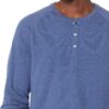 Amazon Essentials Long Sleeve Shirt for Men, Regular-Fit Henley, Available in Big & Tall