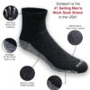 Dickies Men's Dri-tech Moisture Control Quarter Socks, Available in M-XXL (6, 12, 18 Pairs)