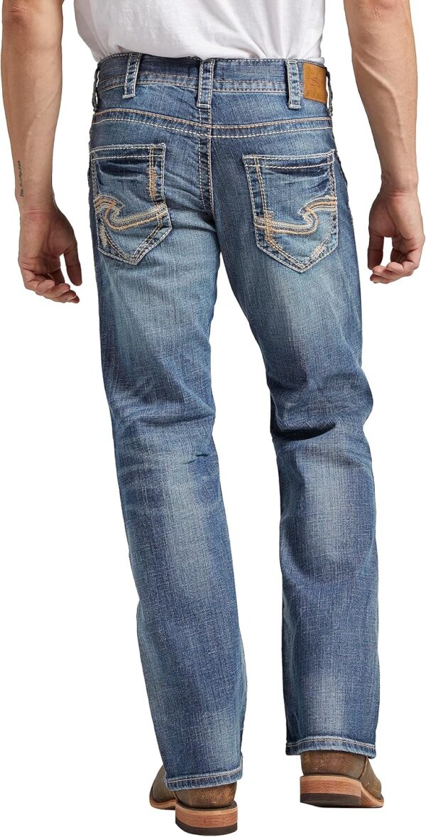 Silver Jeans Co. Men's Zac Relaxed Fit Straight Leg Jeans