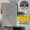 Chemical Guys Woolly Mammoth Large, Super Absorbent and Soft Microfiber Towels for Cars, Gray (35 x 25 inches)