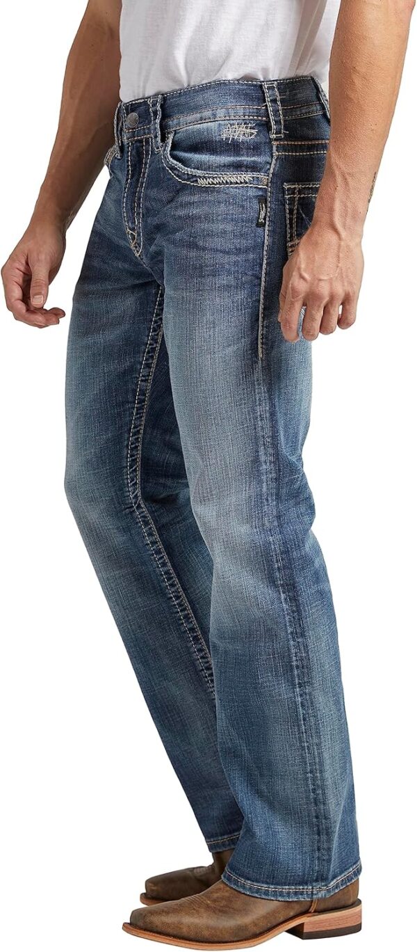 Silver Jeans Co. Men's Zac Relaxed Fit Straight Leg Jeans